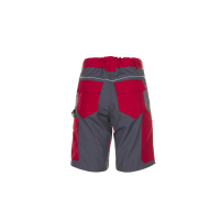 Planam Plaline Shorts rot/schiefer XS