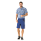 Planam Plaline Shorts kornblumenblau/marine XS