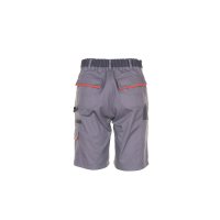 Planam Visline Shorts zink/orange/schiefer XS