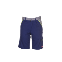 Planam Visline Shorts marine/gelb/zink XS