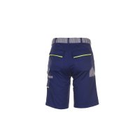 Planam Visline Shorts marine/gelb/zink XS