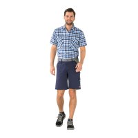 Planam Visline Shorts marine/gelb/zink XS