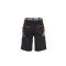 Planam Visline Shorts schwarz/orange/zink XS