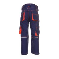 Planam Junior Bundhose marine/orange 86/92