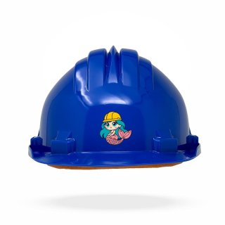 TAMS® Kinderhelm - Drehverschluss Blau Meerjungfrau