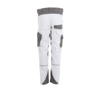 Planam Norit Damen Bundhose weiß/zink 34