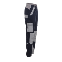 Planam Norit Damen Bundhose schwarzblau/zink 34