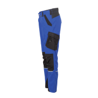 Planam Norit Damen Bundhose kornblumenblau/schwarz 34