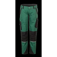 Planam Norit Damen Bundhose grün/schwarz 34