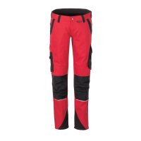 Planam Norit Damen Bundhose rot/schwarz 34