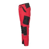 Planam Norit Damen Bundhose rot/schwarz 34