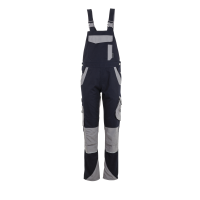 Planam Norit Damen Latzhose schwarzblau/zink 34