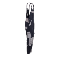 Planam Norit Damen Latzhose schwarzblau/zink 34