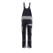 Planam Norit Damen Latzhose schwarzblau/zink 34