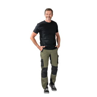 Planam Norit Herren Bundhose oliv/schwarz 24