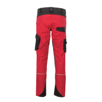 Planam Norit Herren Bundhose rot/schwarz 24