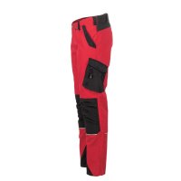 Planam Norit Herren Bundhose rot/schwarz 24