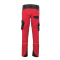 Planam Norit Herren Bundhose rot/schwarz 24