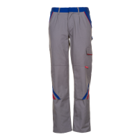 Planam Highline Bundhose zink/kornblumenblau/rot 24