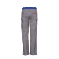 Planam Highline Bundhose zink/kornblumenblau/rot 24