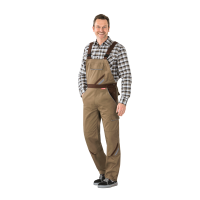 Planam Highline Latzhose khaki/braun/zink 24