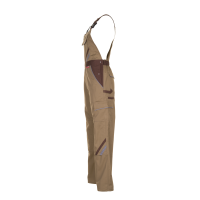 Planam Highline Latzhose khaki/braun/zink 24