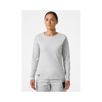 Helly Hansen Workwear Classic Damen Langarmshirt Grey Fog XS