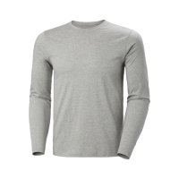 Helly Hansen Workwear Classic Langarmshirt Grey Melange XS