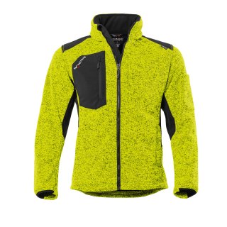 Qualitex Strick-Fleecejacke "protectano" kiwi XS