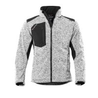 Qualitex Strick-Fleecejacke "protectano" weiss XS