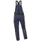 Qualitext Latzhose "iND" blau/schwarz 24