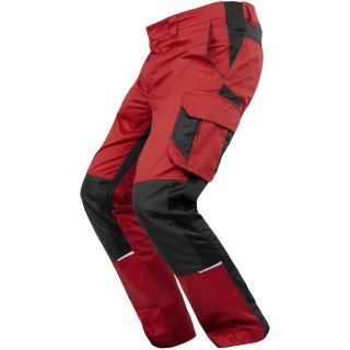 Qualitext Bundhose "iND" grau/rot 24