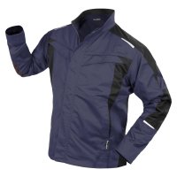 Qualitext Bundjacke "iND" blau/schwarz S