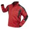 Qualitext Bundjacke "iND" grau/rot S