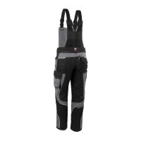 Grizzlyskin Latzhose "IRON" schwarz/grau S42