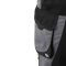 Grizzlyskin Latzhose "IRON" schwarz/grau S42