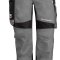 Grizzlyskin Bundhose "IRON" grau/schwarz S42