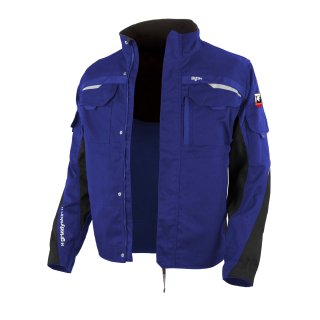 Grizzlyskin Bundjacke "IRON" kornblau/schwarz S (42/44)