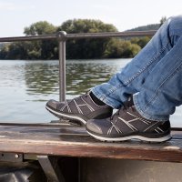 HAIX Freizeitschuhe BLACK EAGLE Adventure 2.2 GTX low 330102 Schwarz/Grau 39