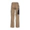 Planam Canvas 320 Bundhose khaki/schwarz 24