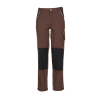 Planam Canvas 320 Bundhose braun/schwarz 24