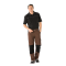 Planam Canvas 320 Bundhose braun/schwarz 24