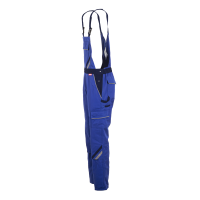 Planam Highline Damen Latzhose blau/marine/zink 34