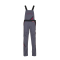 Planam Highline Damen Latzhose schiefer/schwarz/rot 34