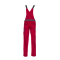 Planam Highline Damen Latzhose rot/schiefer/schwarz 34