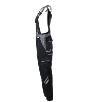 Planam Highline Damen Latzhose schwarz/schiefer/zink 34