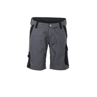 Planam Norit Damen Shorts schiefer/schwarz XS