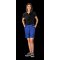 Planam Norit Damen Shorts blau/schwarz XS