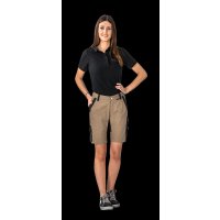 Planam Norit Damen Shorts sand/schwarz XS