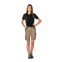 Planam Norit Damen Shorts sand/schwarz XS